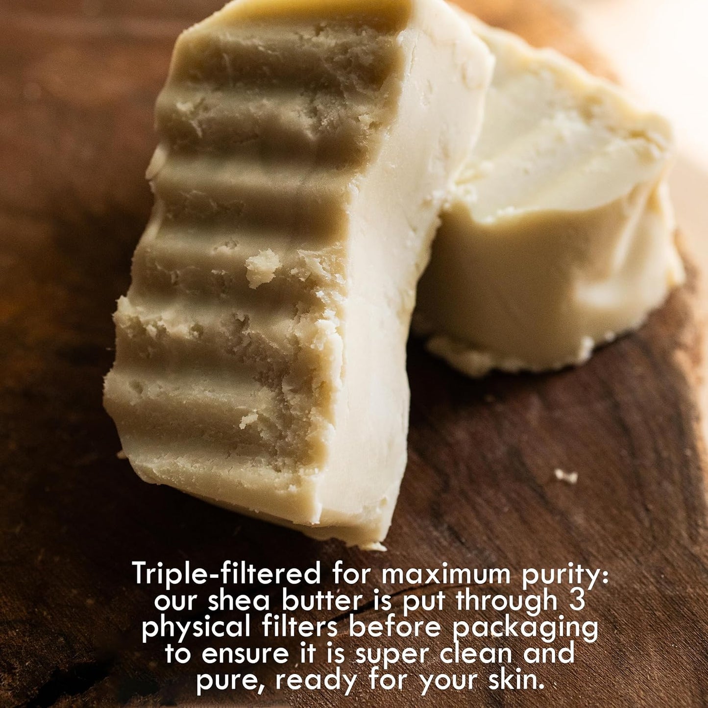Raw Shea Butter - 100% Pure African Shea Butter for Hair and Body | Unrefined Moisturizer for Extremely Dry Skin, DIY Lip Balm, Body Butter, Lotion, and Soap