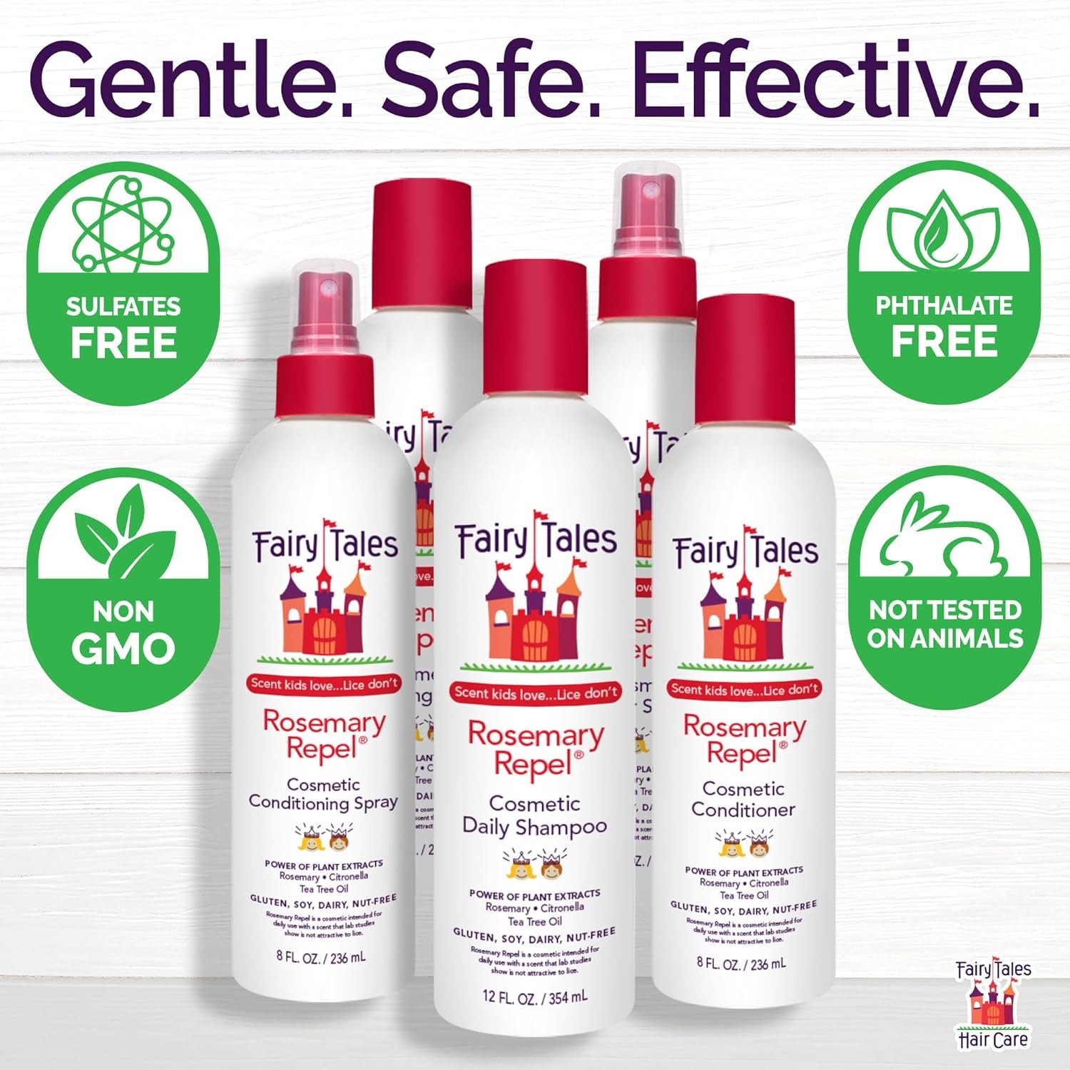 Rosemary Repel Daily Kids Conditioner– Kids like the Smell, Lice Do Not, 32 Fl Oz. (Pack of 1)